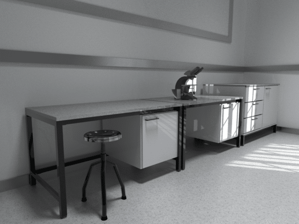 Model ST650 - podstawa do mebli laboratoryjnych - obrazek 3